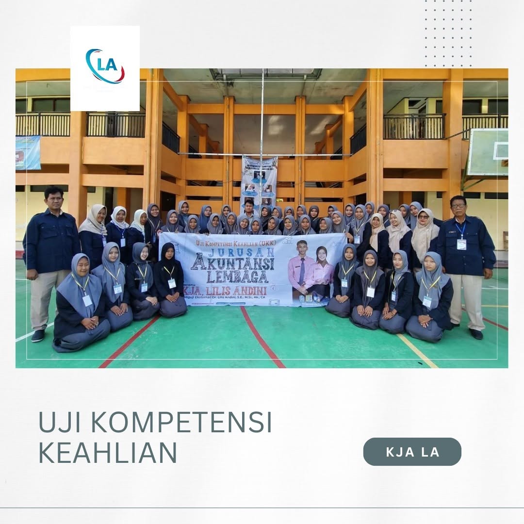 KJA LA Melakukan Uji Kompetensi Keahlian Jurusan di SMK 1 Bojonegoro