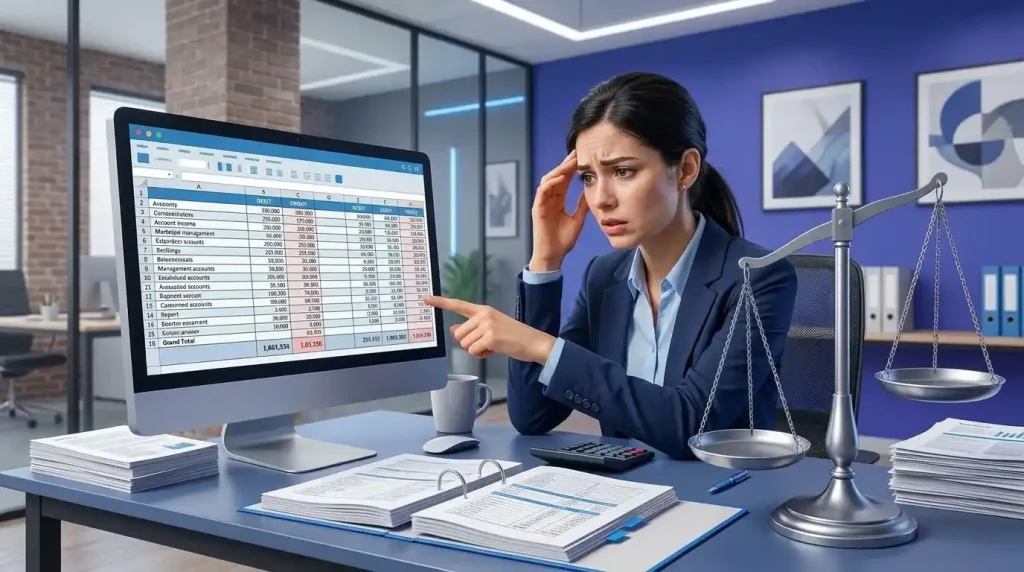 Ilustrasi Laporan Keuangan Tidak Balance Kenali Penyebab dan Cara Memperbaikinya dalam Pembukuan
